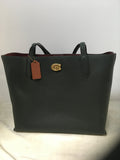 Coach Women's Dark Green Tote-Purse