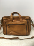 528 Unisex Tan Laptop Bag