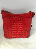 Brahmin Women's Red Shoulder Bag-Purse