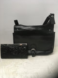Patricia Nash Women's Black Shoulder Bag-Purse