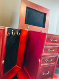 Women's Mahogany Jewelry Chest