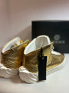 Versace Men's Size 11 Gold Sneakers - Mens