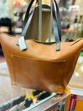 Portland Leather Women's Brown Tote-Purse