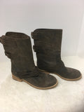 Eileen Fisher Women's Dark Brown Size 6 Ankle Boot