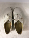 The Office Of Angela Scott Women's Off White Size 8.5 Oxford