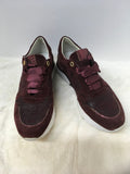 Granger Owings Women's Burgundy Size 9 Sneakers
