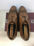 Bruno Magli Men's Size 13 Cognac Oxford Shoes-Mens