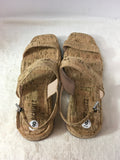 Schutz Women's Cork Size 8 Sandals