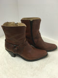 Frye Women's Brown Size 7.5 Ankle Boot