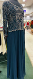 JKARA Women's Navy Size 10 Gown/Evening Wear