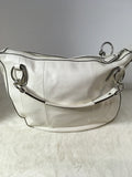 Coach Women's White Shoulder Bag-Purse