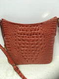 Brahmin Women's Dark Red Shoulder Bag-Purse