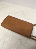 Free People Women's Tan Wristlet-Purse