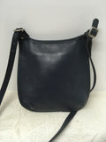 Coach Women's Navy Saddle Bag-Purse