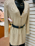 St John Evening Women's Beige Size 10 Sweater - Top
