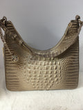 Brahmin Women's Tan Shoulder Bag-Purse