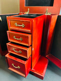 Women's Mahogany Jewelry Chest