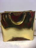 Sassy Jones Women's Gold Tote-Purse