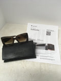 Chanel Women's Dark Brown Sunglasses-Womens