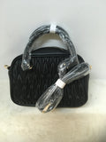 Valentino Orlandi Women's Black Shoulder Bag-Purse