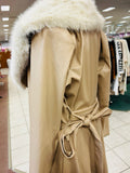 Vici Women's Beige Size M Coat - Outerwear