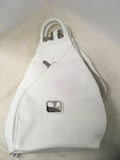 Valentina Women's White Back Pack- Purse