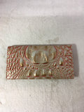 Brahmin Women's Gold Check Book Cover