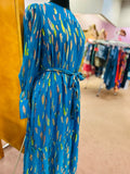 CIEBON Women's Blue Size L Maxi Dress