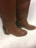 Deesigns by Dee Ocleppo Women's Brown Size 10 Boots