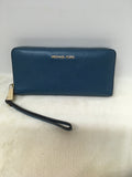 Michael Kors Women's Blue Gray Wallet-Womens