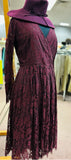 Alexa Admor Women's Burgundy Size L Dress