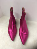 Zara Trafaluc Women's Hot Pink Size 8 Ankle Boot