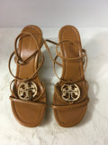 Tory Burch Women's Tan Size 9 Wedge-Shoes