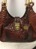 Brahmin Women's Brown Shoulder Bag-Purse