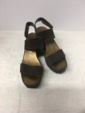 Pedro Garcia Women's Dark Brown Size 7 Wedge-Shoes