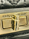 Karl Lagerfeld Women's Black Shoulder Bag-Purse