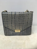 Brahmin Women's Gray Shoulder Bag-Purse