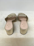Kate Spade Women's Gold Size 10 Slide-On-Woman's
