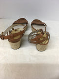 Michael Kors Women's Tan Size 7.5 Wedge-Shoes