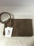 Hobo Women's Taupe Wristlet-Purse