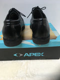 Apex Men's Size 9.5 Black Oxford Shoes-Mens