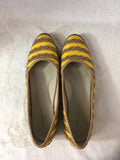 Eric Javits Women's Yellow Size 8.5 Flats