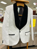 YFFUSHI Men's White Size S Sport Coat-Mens