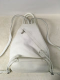 Valentina Women's White Back Pack- Purse