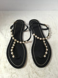 Tory Burch Women's Black Size 10 Sandals