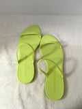 Stuart Weitzman Women's Lime Green Size 8 Slide-On-Woman's