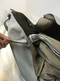 Sondra Roberts Women's Gray Shoulder Bag-Purse