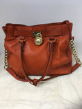 Michael Kors Women's Burnt Orange Shoulder Bag-Purse