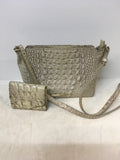 Brahmin Women's Beige Cross Body- Purse