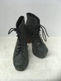 Jeffrey Campbell Women's Dark Gray Size 7 Ankle Boot
